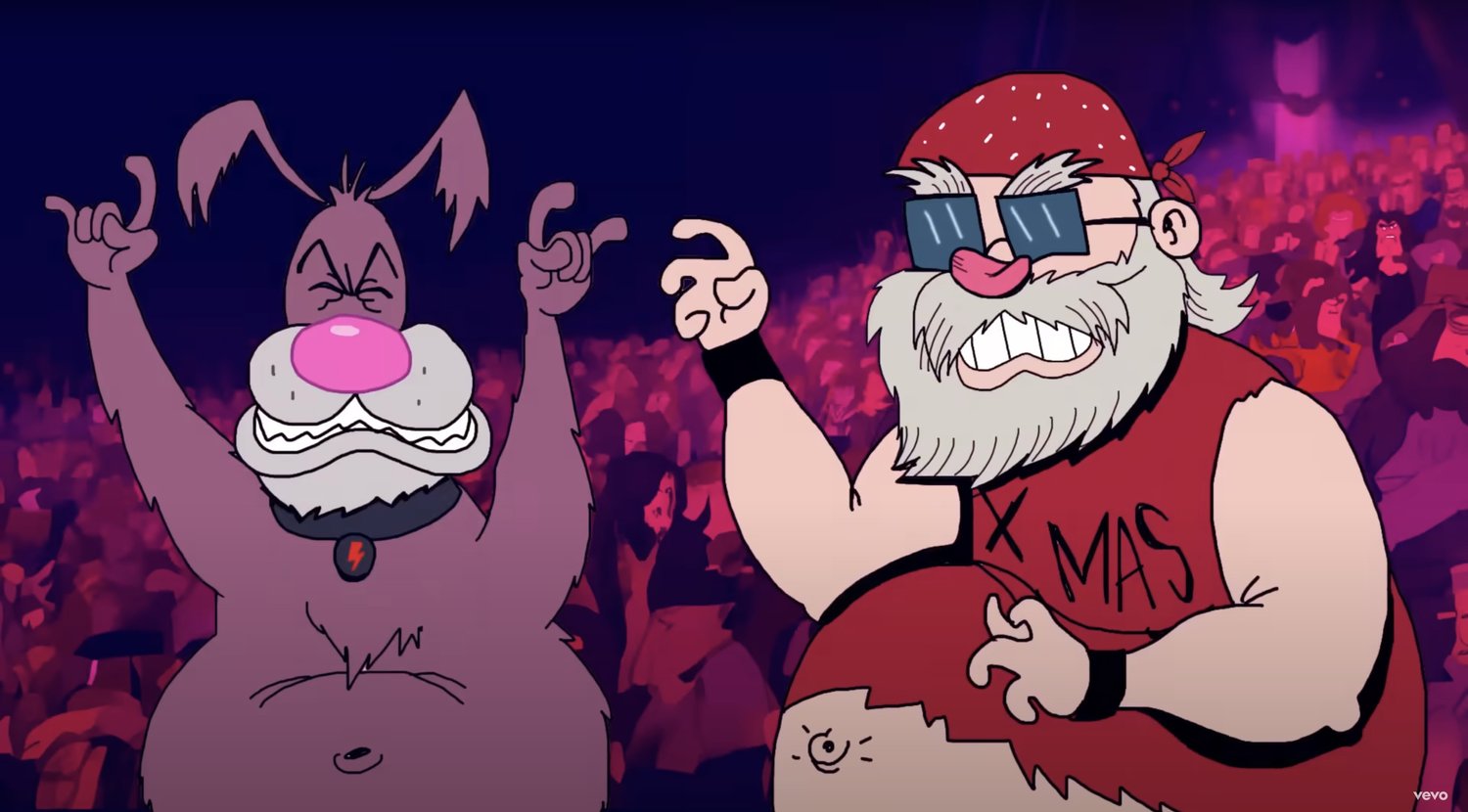 Le groupe de rock Wheatus sort le clip vidéo d’animation « Christmas Dirtbag » ;  Une parodie de « Teenage Dirtbag »